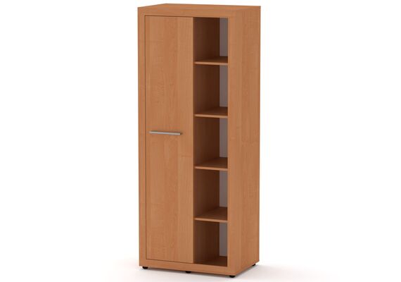 Шкаф с открытыми полками МГ-1, Цвет каркаса: Ольха 