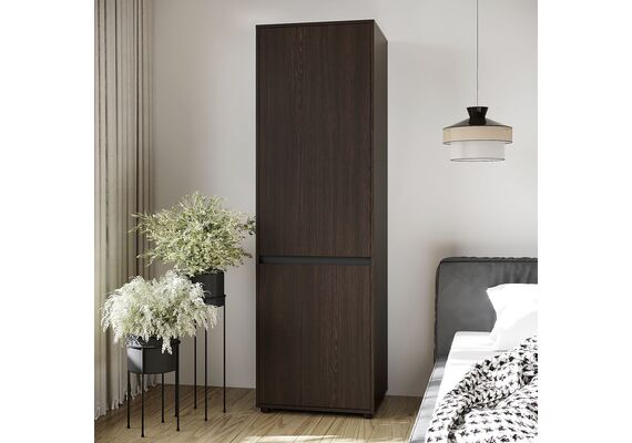 Шкаф-пенал для одежды - 26, Цвет каркаса: Венге - фото 3