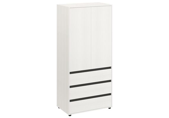 Шафа розпашна для одягу - 27, Колір каркасу: Німфея Альба 