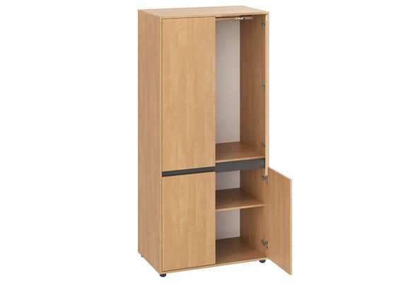 Шафа розпашна для одягу - 28, Колір каркасу: Вільха - фото 2