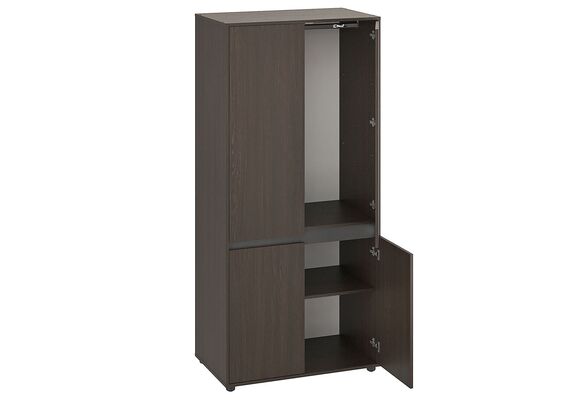 Шафа розпашна для одягу - 28, Колір каркасу: Венге - фото 2