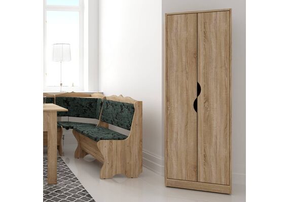 Шафа-пенал для одягу DIANA, Колір каркасу: Німфея Альба - фото 2