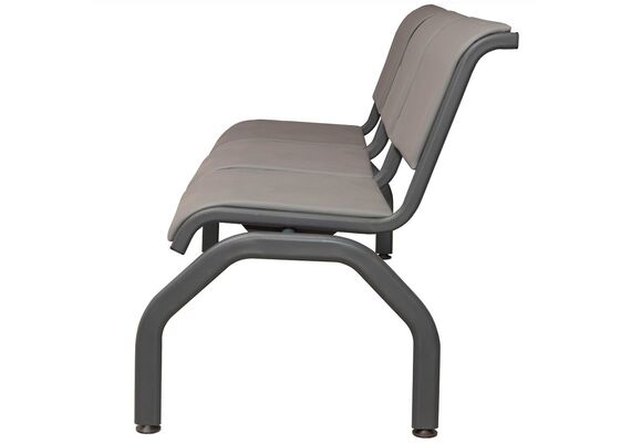 Стулья секционные 3-х местные «РИМ 301» с мягкими накладками - фото 3