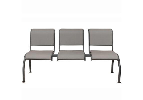 Стулья секционные 3-х местные «РИМ 301» с мягкими накладками - фото 2