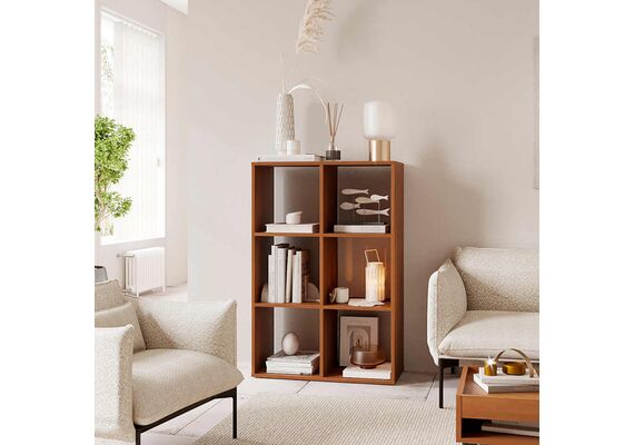 Стеллаж для книг КШ-21, Цвет каркаса: Ателье светлый - фото 2