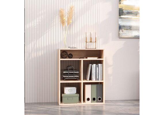 Стеллаж для книг КШ-29, Цвет каркаса: Дуб Сонома - фото 2