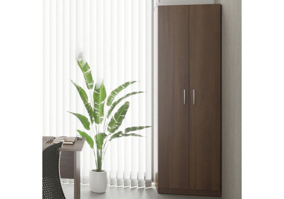 Шкаф-пенал для книг - 7, Цвет каркаса: Орех - фото 2