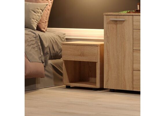 Тумба прикроватная ПКТ-8, Цвет: Дуб Крафт золотой - фото 2