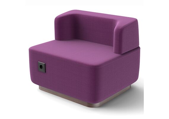 Мягкое дизайнерское кресло Паркер 1 - фото 4