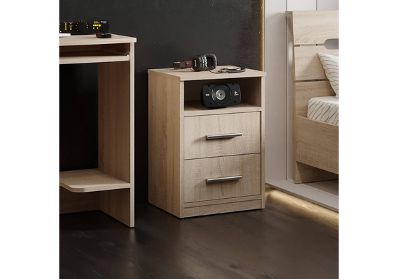 Тумба прикроватная ПКТ-2, Цвет: Венге комби - фото 2