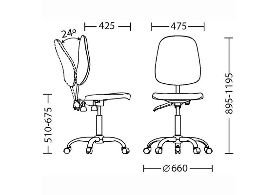 Кресло MEDICO GTS Freelock+ CHR61 - фото 4