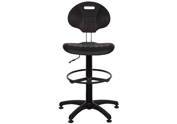 Кресло высокое на винтовой опоре LABORANT GTS ring base PL62 - фото 2