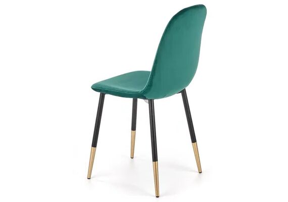 М'який стілець Halmar K-379 темно-зелений - фото 4