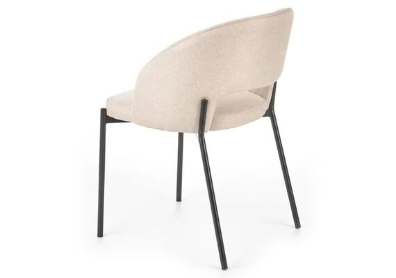 Мягкий стул Halmar K-373 бежевый - фото 4