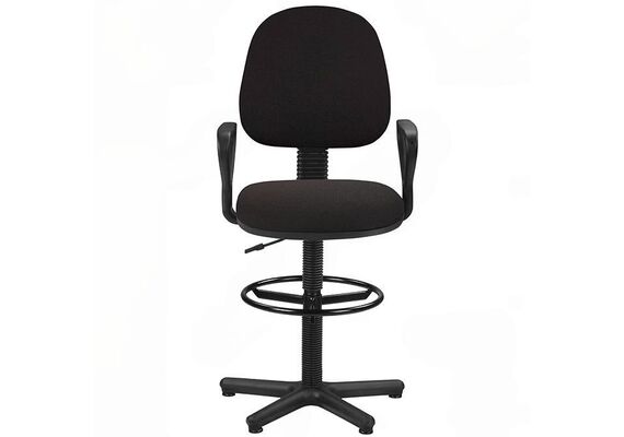 Кресло лабораторное с подлокотниками REGAL GTP ring base PM60 - фото 2