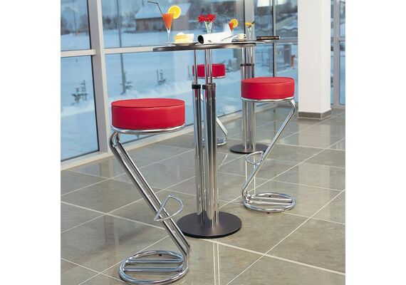 Стул барный ZETA hoker chrome - фото 2