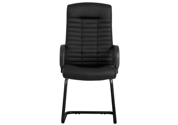 Офисное кресло на полозьях BOSS KD CF black - фото 4