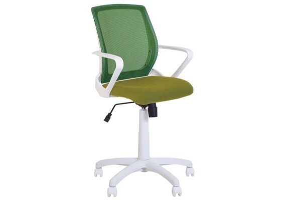 Крісло офісне FLY white GTP Tilt PW62 - фото 8