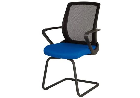 Офісне крісло на полозах FLY CF black - фото 4