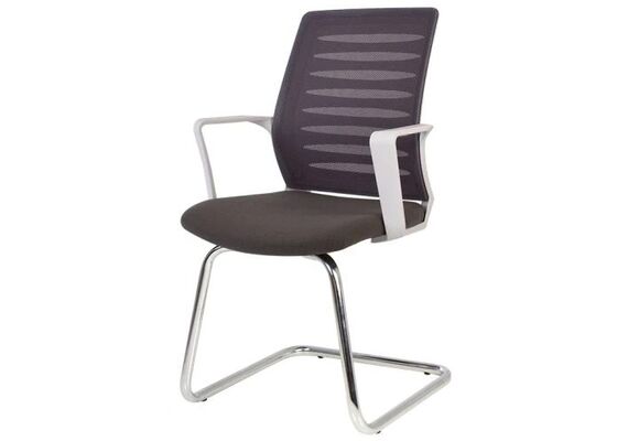 Крісло конференційне WEBSTAR CF chrome/white 