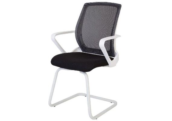 Офисное кресло на полозьях FLY CF white 