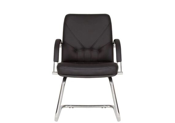 Офісне крісло на полозах MANAGER steel CF LB chrome - фото 3