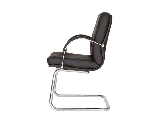 Офісне крісло на полозах MANAGER steel CF LB chrome - фото 2