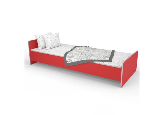 Кровать детская деревянная 1938х838x500 Разноцветный каркас - фото 2