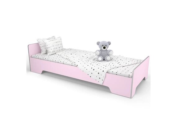 Ліжко дитяче дерев'яне КДО-005 1932x838x500 Різнокольоровий каркас - фото 3