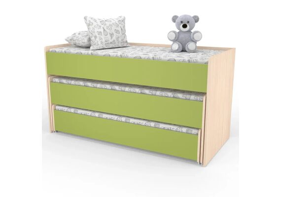 Кровать детская телескопическая 3 яруса - фото 6