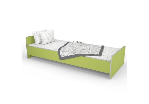 Кровать детская деревянная 1938х838x500 Разноцветный каркас 