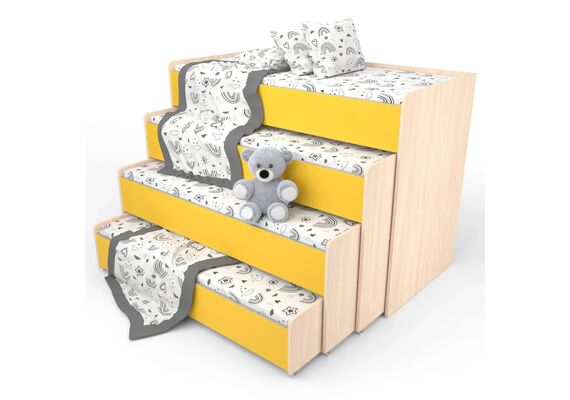 Кровать детская телескопическая 4 яруса - фото 7