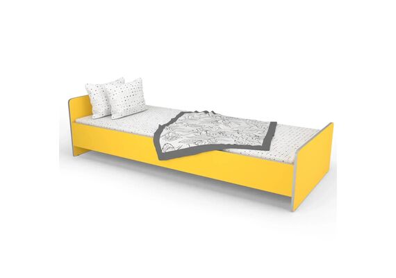 Кровать детская деревянная 1938х838x500 Разноцветный каркас - фото 3