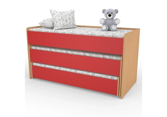 Кровать детская телескопическая 3 яруса - фото 4