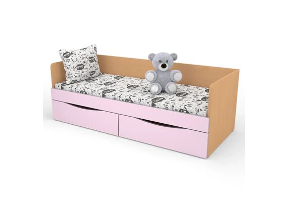 Ліжко дитяче з шухлядами КДО-001Я, Ширина, см: 143,8, Глибина, см: 63,8 - фото 6