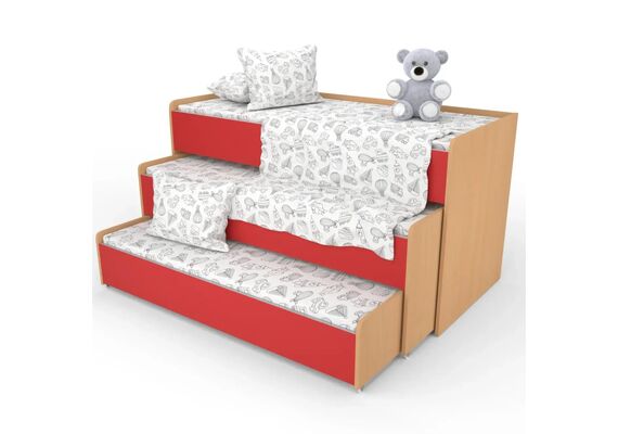 Кровать детская телескопическая 3 яруса - фото 3