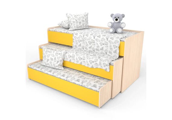 Кровать детская телескопическая 3 яруса - фото 7