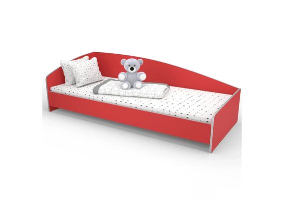 Ліжко дитяче кутове зі спинкою КДО-002 1938х838x600 Різнокольоровий каркас - фото 4