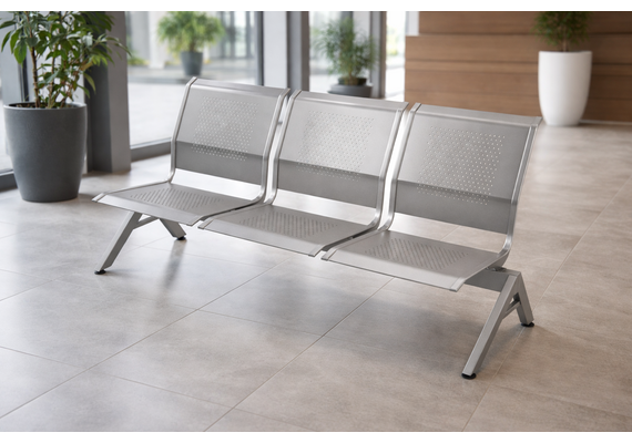 Тримісна металева секція з перфорацією Брідж - фото 4