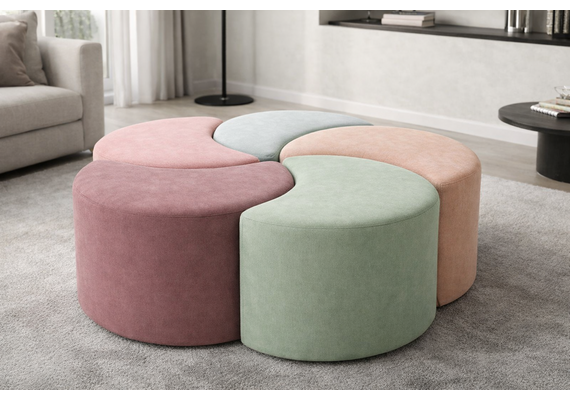 Пуф модульный из 5 частей Чиз - фото 2