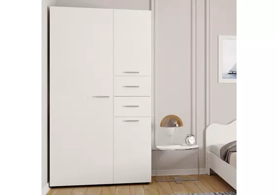 Шафа для одягу з шухлядами - 19, Колір каркасу: Ательє світлий - фото 2