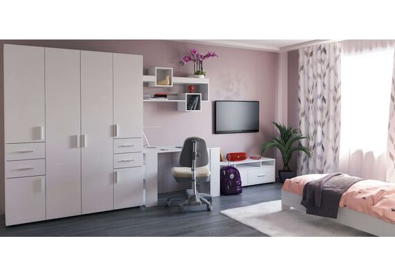 Шкаф для одежды с ящиками - 20, Цвет каркаса: Дуб Крафт золотой - фото 3