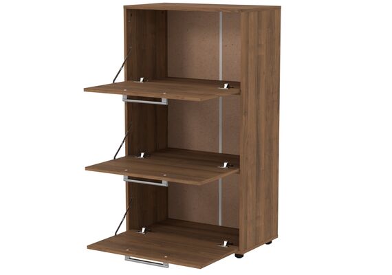 Тумба для обуви закрытая ТО-20, Цвет: Орех - фото 2