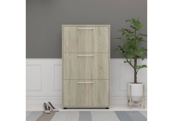 Тумба для обуви закрытая ТО-20, Цвет: Орех - фото 3