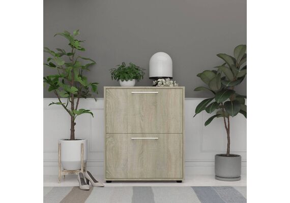 Тумба для взуття закрита ТО-19, Колір: Німфея Альба - фото 2