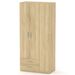 Шафа розпашна для одягу - 13, Колір каркасу: Дуб Сонома 