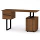 Стіл письмовий Лофт - 4, Колір стільниці: Горіх 