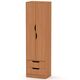 Шкаф-пенал для одежды FAYINA, Цвет каркаса: Ольха 