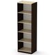Стеллаж для книг КШ-1, Цвет каркаса: Венге комби 