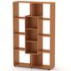 Стеллаж для книг КШ-4, Цвет каркаса: Ольха 
